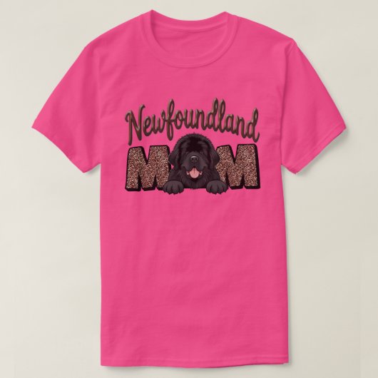 Neufundland-Mama T-Shirt (Design vorne)