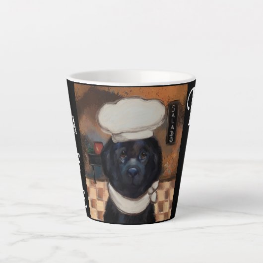 NEUFUNDLAND MILCHTASSE (Vorderseite)