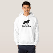 Neufundland mit coolem Text Hoodie (Vorne ganz)