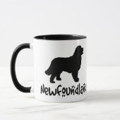 Neufundland mit coolem Text Tasse (Links)