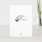 Neufundland mit HerzValentinstag Feiertagskarte (Rückseite)