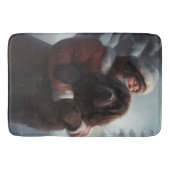 Neufundland mit Weihnachtsfeiertag Badematte (Vorderseite)