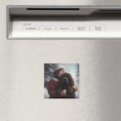 Neufundland mit Weihnachtsfeiertag Magnet (In Situ (Geschirrspüler))