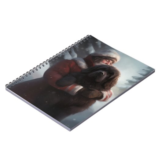 Neufundland mit Weihnachtsfeiertag Notizblock (Linke Seite)