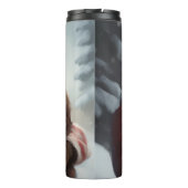 Neufundland mit Weihnachtsfeiertag Thermosbecher (Rückseite)