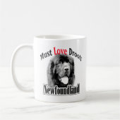 Neufundland muss Liebe Drool Kaffeetasse (Links)