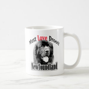 Neufundland muss Liebe-Geifer Kaffeetasse