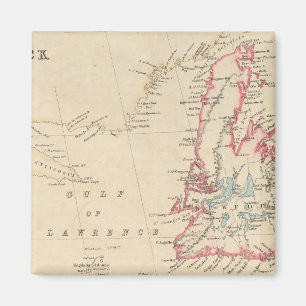 Neufundland, New Brunswick, Nova Scotia Magnet