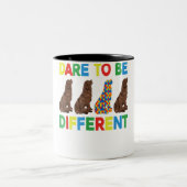 Neufundland | Newfie Dog Geschenke Zweifarbige Tasse (Mittel)