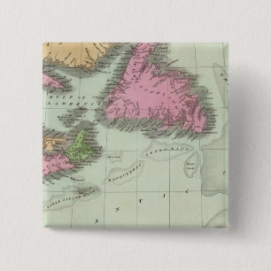 Neufundland Nova Scotia und New Brunswick Button