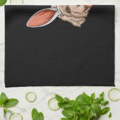 Neufundland-Osterreich | Hundeschenk Geschirrtuch (Gefaltet)