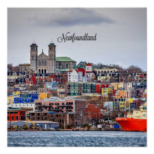 Neufundland, Panoramafoto, Poster