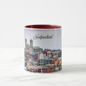 Neufundland, Panoramafoto Tasse (Zentrum)