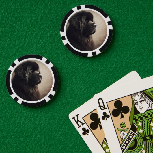 Neufundland Pokerchips (Pokertisch (doppelt))