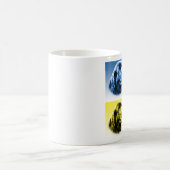 Neufundland Pop Art Kaffeetasse (Mittel)