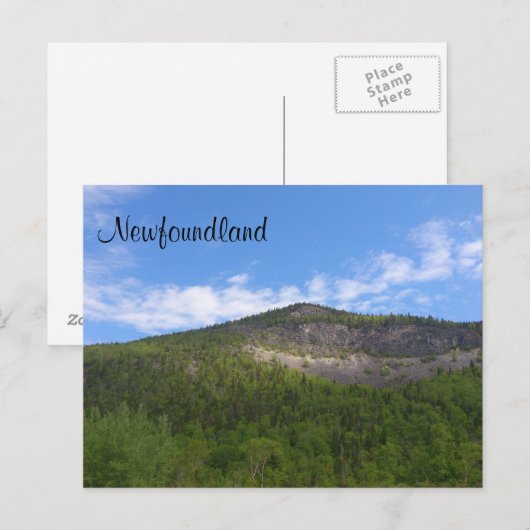 Neufundland Postkarte (Vorne/Hinten)