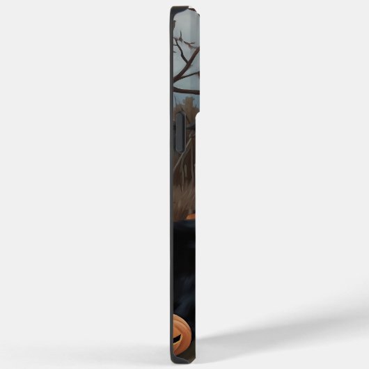 Neufundland Pumpkins Halloween Beängstigend Case-Mate iPhone Hülle (Rückseite / Rechts)