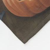 Neufundland Pumpkins Halloween Beängstigend Fleecedecke (Ecke)