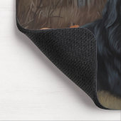 Neufundland Pumpkins Halloween Beängstigend Mousepad (Ecke)