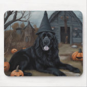 Neufundland Pumpkins Halloween Beängstigend Mousepad (Vorne)