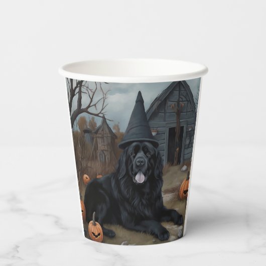 Neufundland Pumpkins Halloween Beängstigend Pappbecher
