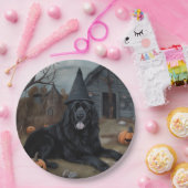 Neufundland Pumpkins Halloween Beängstigend Pappteller (Party)