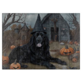 Neufundland Pumpkins Halloween Beängstigend Schneidebrett (Vorderseite)