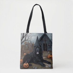 Neufundland Pumpkins Halloween Beängstigend Tasche