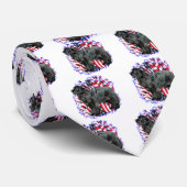 Neufundland (schwarz) krawatte (Gerollt)