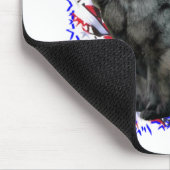 Neufundland (schwarz) mousepad (Ecke)