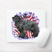 Neufundland (schwarz) mousepad (Mit Mouse)