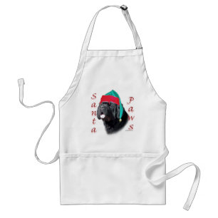 Neufundland (schwarz) Santa Paws Schürze