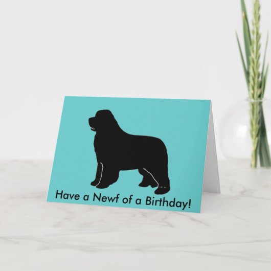 Neufundland-Silhouette Karte (Vorderseite)