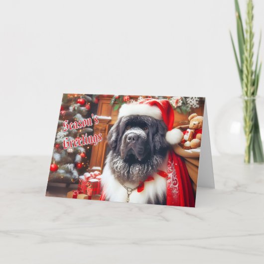 Neufundland St. Nicholas Weihnachtskarte Feiertagskarte (Vorderseite)