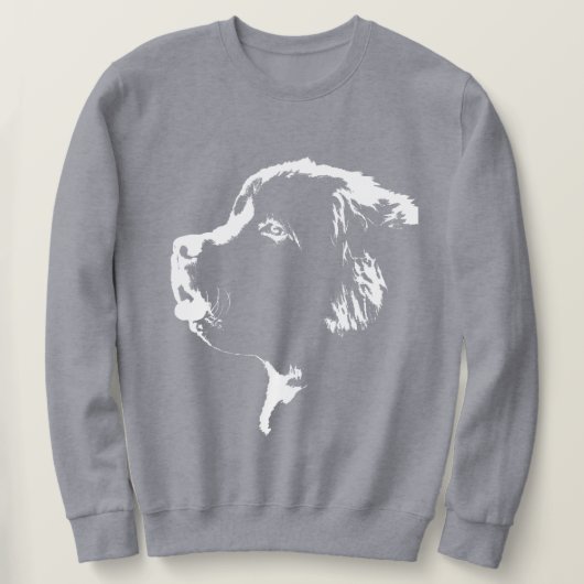 Neufundland Sweatshirt Neufundland-Hundeshirt (Design vorne)