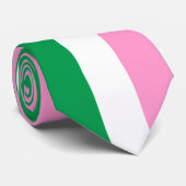 Neufundland-Tricolor-Flagge (Kanada) Krawatte (Gerollt)