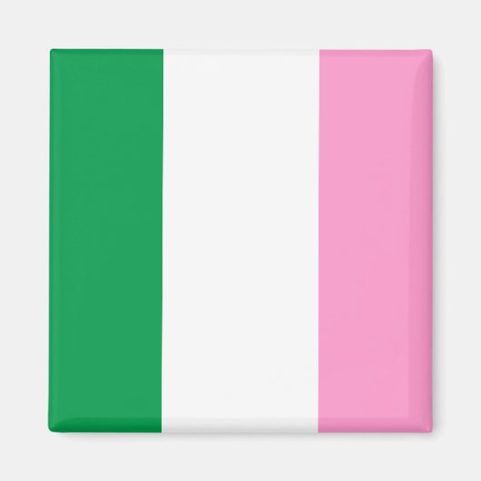 Neufundland-Tricolor-Flagge (Kanada) Magnet (Vorne)