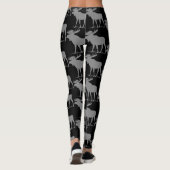 Neufundland- u. Labrador-Elche Leggings (Rückseite)