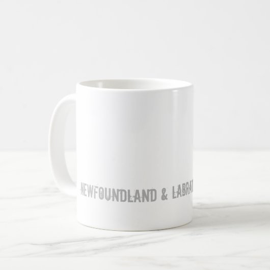 Neufundland u. Labrador Kaffeetasse (Vorderseite Links)