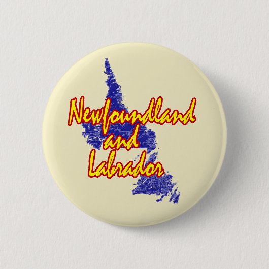 Neufundland und Labrador Button (Vorderseite)