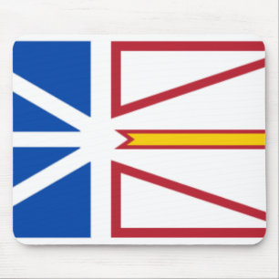Neufundland- und Labrador-Flagge Mousepad