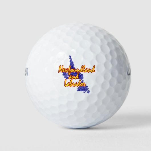 Neufundland und Labrador Golfball (Vorderseite)