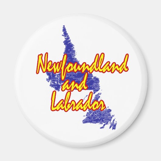 Neufundland und Labrador Magnet (Vorne)