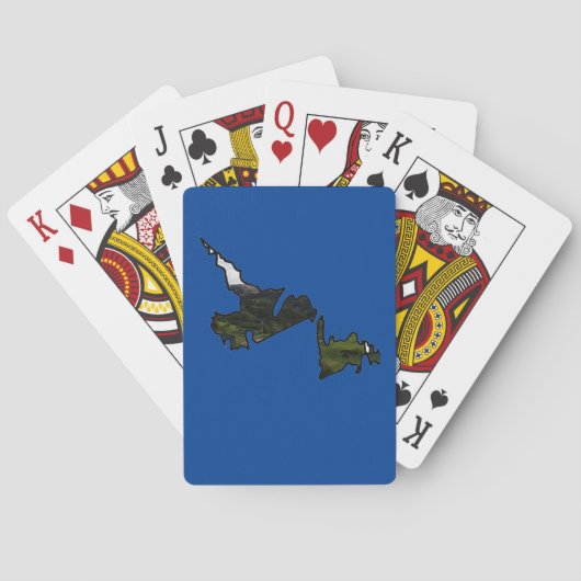 Neufundland und Labrador Spielkarten (Rückseite)