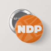Neufundland- und LabradorNDP Button (Vorne & Hinten)