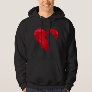 Neufundland Valentinstag Hoodie