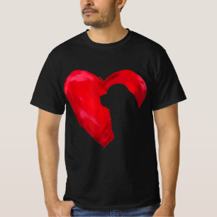 Neufundland Valentinstag T-Shirt