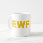 Neufundland-Vater Kaffeetasse (Vorderseite Links)