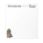 Neufundland-Vater Notizblock (Vorderseite)