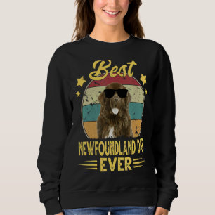 Neufundland Vater Vintag Sunglassland Neufundland Sweatshirt